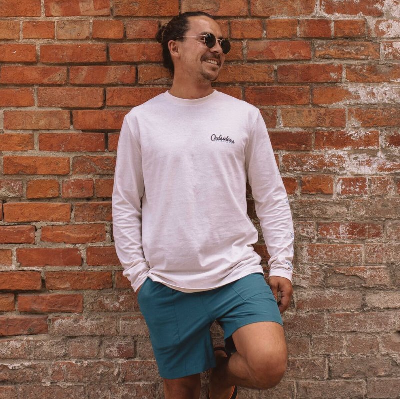 パッセンジャー OSC リサイクル コットン LS Tシャツ バーチ