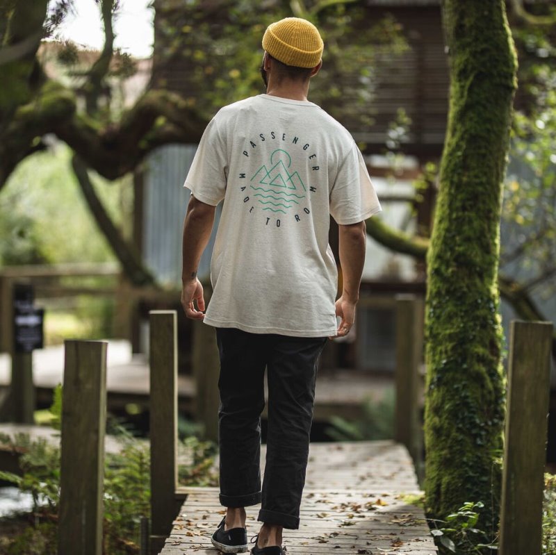 パッセンジャー・エスカピズム・ヘンプ・Tシャツ・バーチ