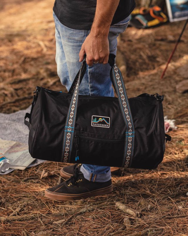 パッセンジャー エスケープ イット オール 30L リサイクル ポリエステル ダッフル バッグ ブラック