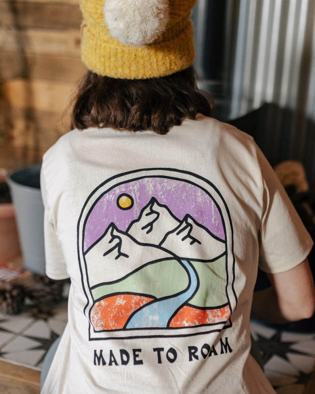 パッセンジャー フライデー コレクティブ リサイクル コットン Tシャツ バーチ